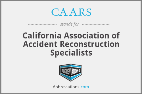 CAARS - California Association of Accident Reconstruction Specialists