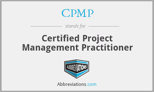 CPMP - Certified Project Management Practitioner