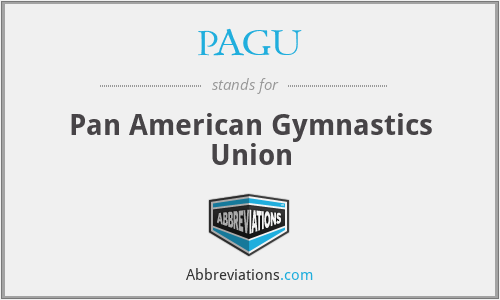 PAGU - Pan American Gymnastics Union