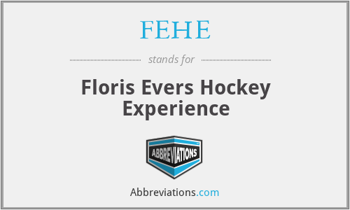 FEHE - Floris Evers Hockey Experience