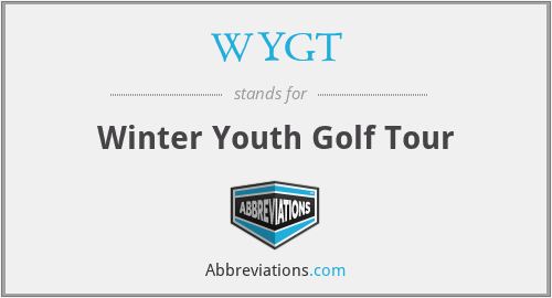 WYGT - Winter Youth Golf Tour