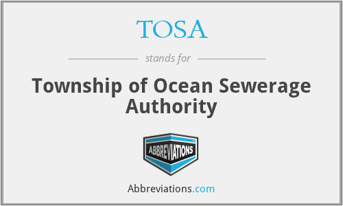 TOSA - Township of Ocean Sewerage Authority