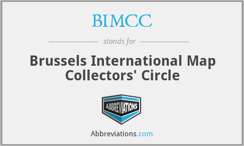 BIMCC - Brussels International Map Collectors' Circle