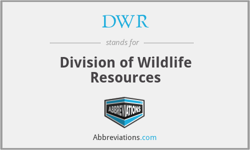 DWR - Division of Wildlife Resources