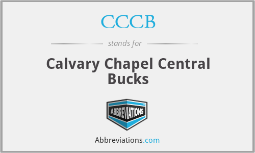 CCCB - Calvary Chapel Central Bucks