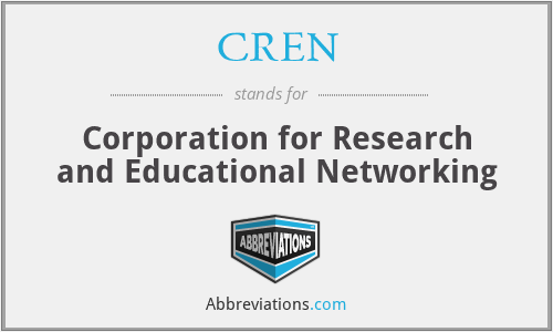 CREN - Corporation for Research and Educational Networking