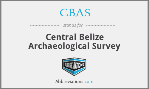 CBAS - Central Belize Archaeological Survey