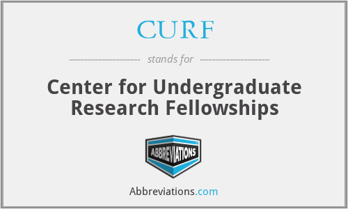 CURF - Center for Undergraduate Research Fellowships