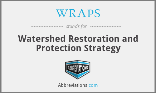 WRAPS - Watershed Restoration and Protection Strategy