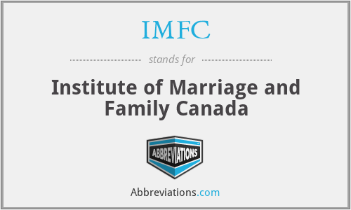 IMFC - Institute of Marriage and Family Canada