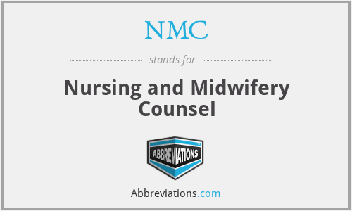 NMC - Nursing and Midwifery Counsel
