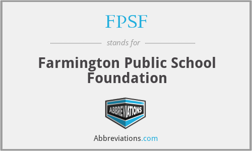 FPSF - Farmington Public School Foundation