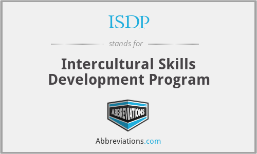 ISDP - Intercultural Skills Development Program