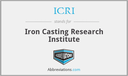 ICRI - Iron Casting Research Institute