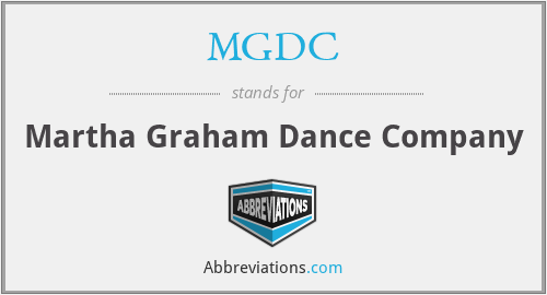 MGDC - Martha Graham Dance Company