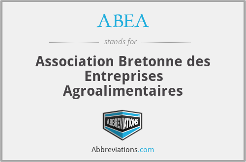 ABEA - Association Bretonne des Entreprises Agroalimentaires