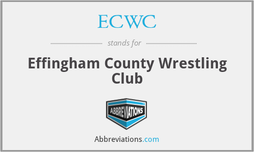 ECWC - Effingham County Wrestling Club