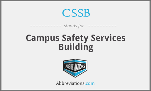 CSSB - Campus Safety Services Building