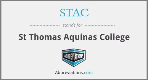 STAC - St Thomas Aquinas College