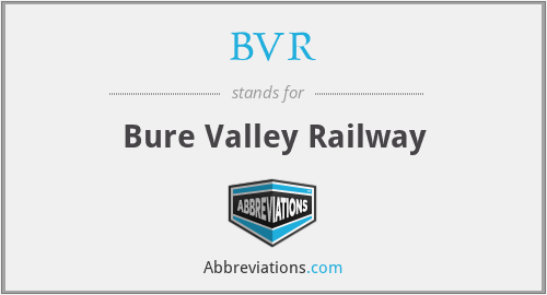 BVR - Bure Valley Railway