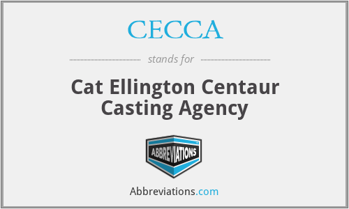 CECCA - Cat Ellington Centaur Casting Agency