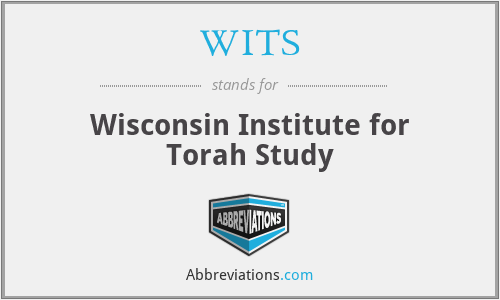 WITS - Wisconsin Institute for Torah Study