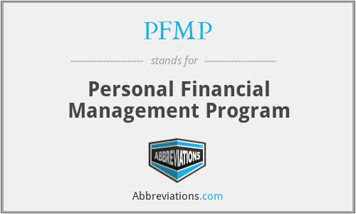 PFMP - Personal Financial Management Program