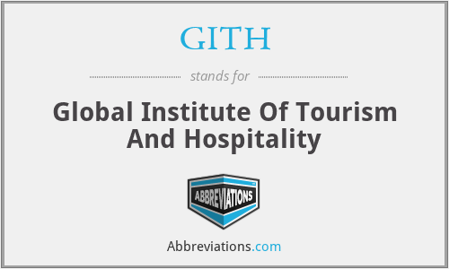 GITH - Global Institute Of Tourism And Hospitality