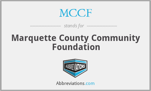 MCCF - Marquette County Community Foundation