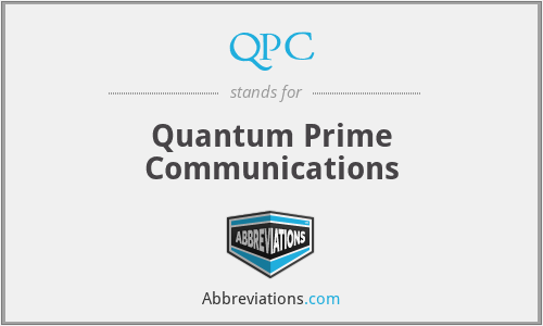 QPC - Quantum Prime Communications