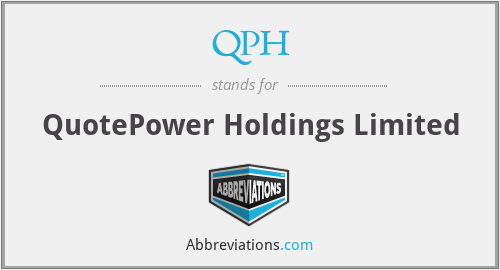 QPH - QuotePower Holdings Limited