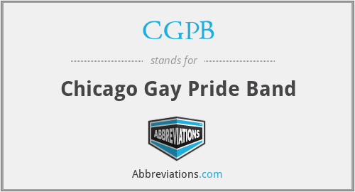 CGPB - Chicago Gay Pride Band