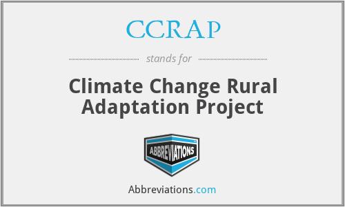 CCRAP - Climate Change Rural Adaptation Project