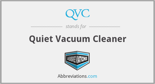 QVC - Quiet Vacuum Cleaner