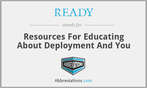 READY - Resources For Educating About Deployment And You
