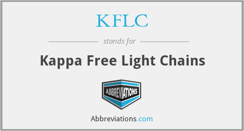 KFLC - Kappa Free Light Chains