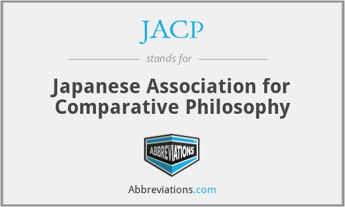 JACP - Japanese Association for Comparative Philosophy