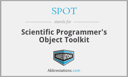 SPOT - Scientific Programmer's Object Toolkit