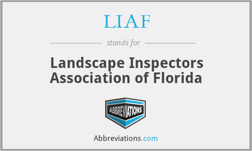 LIAF - Landscape Inspectors Association of Florida