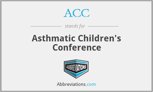 ACC - Asthmatic Children's Conference