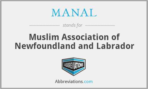 MANAL - Muslim Association of Newfoundland and Labrador