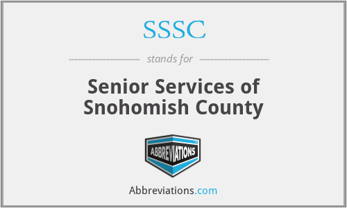 SSSC - Senior Services of Snohomish County
