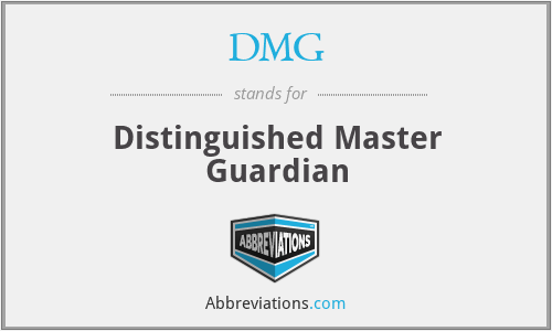 DMG - Distinguished Master Guardian