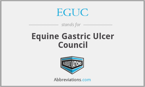 EGUC - Equine Gastric Ulcer Council