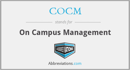 COCM - On Campus Management