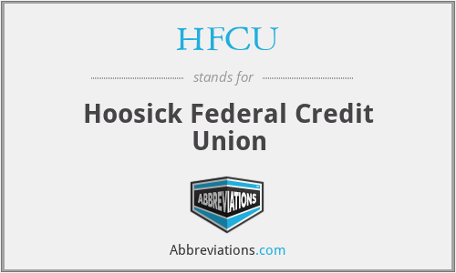 HFCU - Hoosick Federal Credit Union