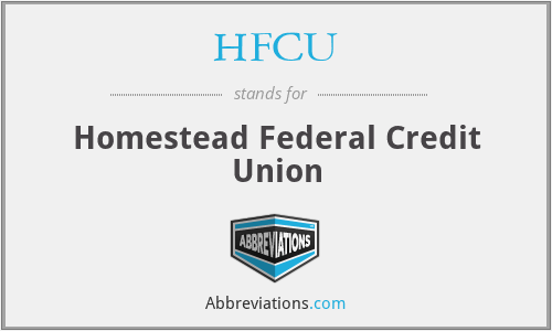 HFCU - Homestead Federal Credit Union