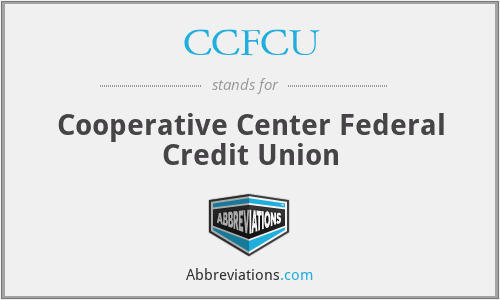 CCFCU - Cooperative Center Federal Credit Union