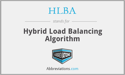 HLBA - Hybrid Load Balancing Algorithm