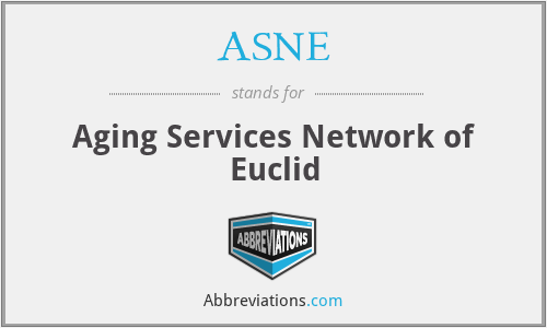 ASNE - Aging Services Network of Euclid